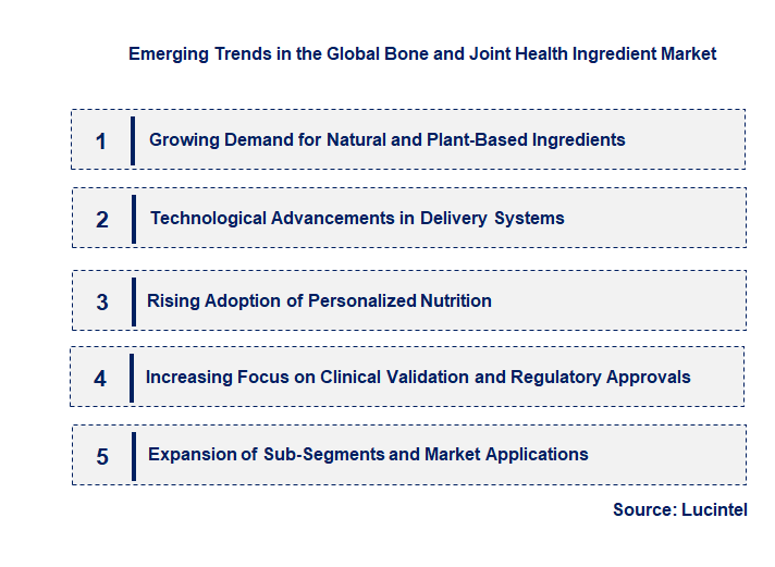 Emerging Trends in the Bone and Joint Health Ingredient Market